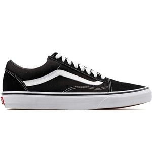 Vans Unisex Old Skool Classic Skate Shoes | Black